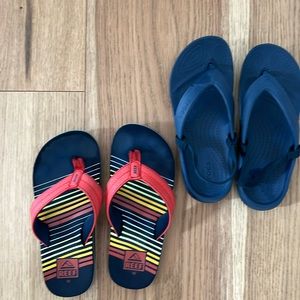 Croc & Reef flip flops